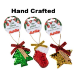 Christmas Tree Décor - hand crafted, assorted